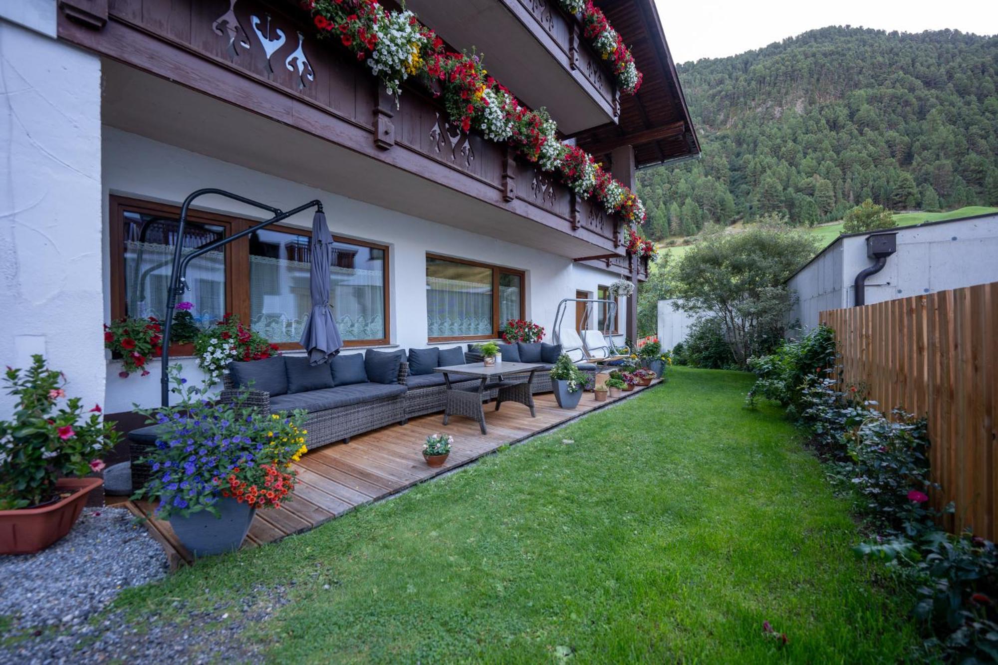 Gaestehaus -Pension Edelweiss Фент Екстериор снимка